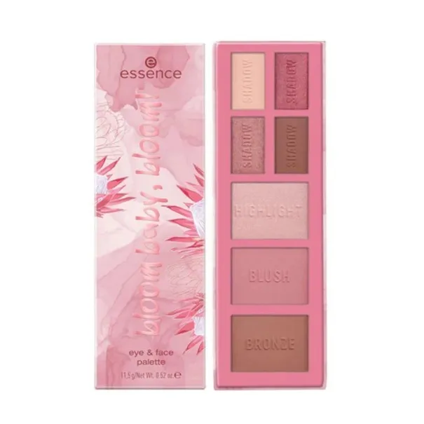 Palette ESSENCE YEUX ET VISAGE BLOOM BABY BLOOM 02 - ESSENCE Palette ESSENCE YEUX ET VISAGE BLOOM BABY BLOOM 02 - ESSENCE