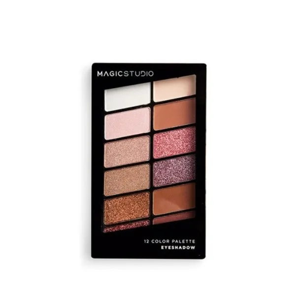 Palette magic studio SHAKY EYESHADOW 12 COLORES - magic studio