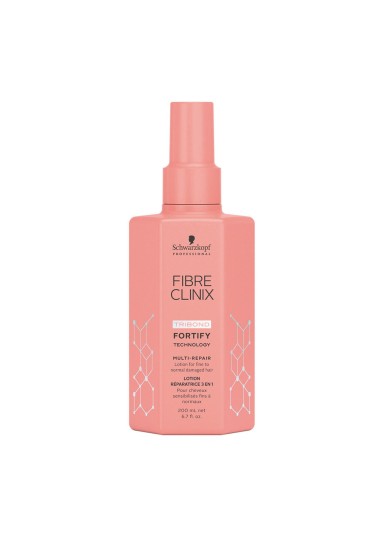 Lotion cheveux Schwarzkopf  FORTIFIANTE 3 EN 1 FIBRE CLINIX 200ML - Schwarzkopf