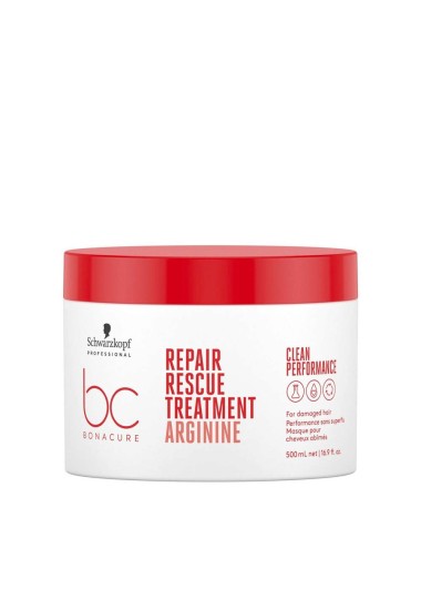 Masque Cheveux Schwarzkopf  BONACURE REPAIR RESCUE TREATMENT ARGININE 500ML - Schwarzkopf