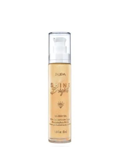 Huile de corps PUPA  SHINE BRIGHT GEL BODY - PUPA