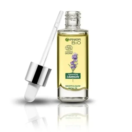 Huile Visage Anti âge Garnier  ANTI-ÂGE À LA LAVANDE BIO -30 ML - Garnier