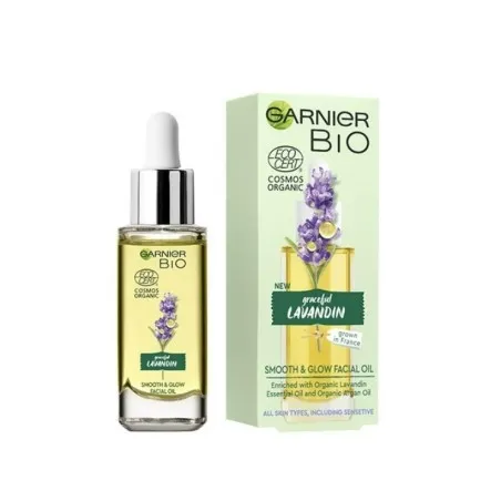 Huile Visage Anti âge Garnier  ANTI-ÂGE À LA LAVANDE BIO -30 ML - Garnier