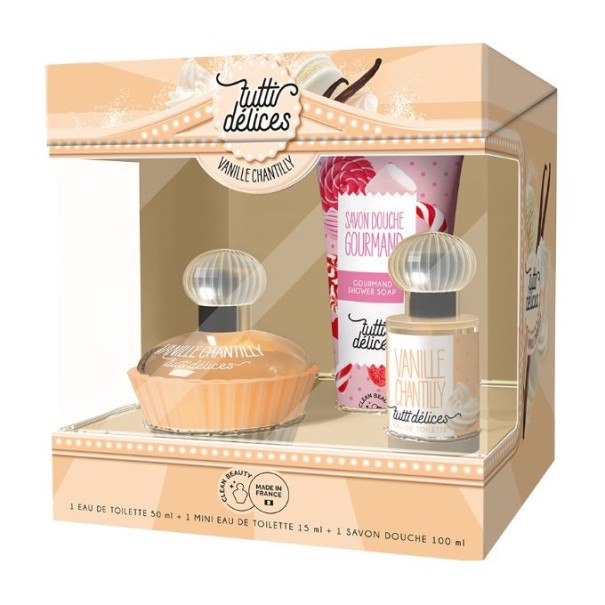 Coffret Parfum Enfant Tutti Délices  VANILLE CHANTILLY - Tutti Délices