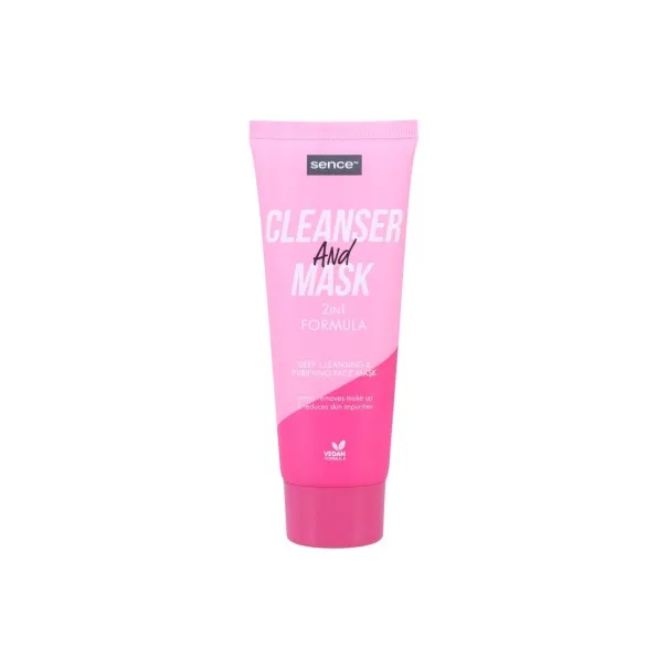 SENCE – Masque Visage 2en1 Nettoyant + Masque Glow Girls 100 ml - SENCE