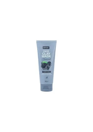 Masque visage Lissant Sence  CHARBON ARGILE 100GR - Sence