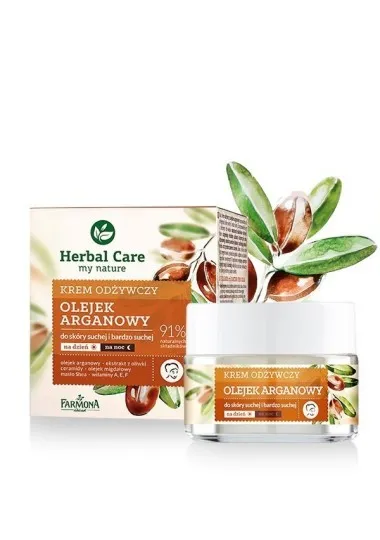 Crème Visage Hydratante FARMONA  NOURRISSANTE HUILE D'ARGAN 50ML - FARMONA