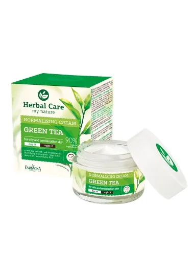 Crème anti-imperfection FARMONA  NORMALISANTE AU THÉ VERT HERBAL 50ML - FARMONA