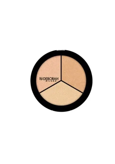 HIGHLIGHTER DEBORAH TRIO PALETTE - DEBORAH