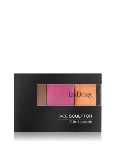 Palette ISADORA FACE SCULPTOR 3-IN-1 BRONZE PLUM 65 - ISADORA