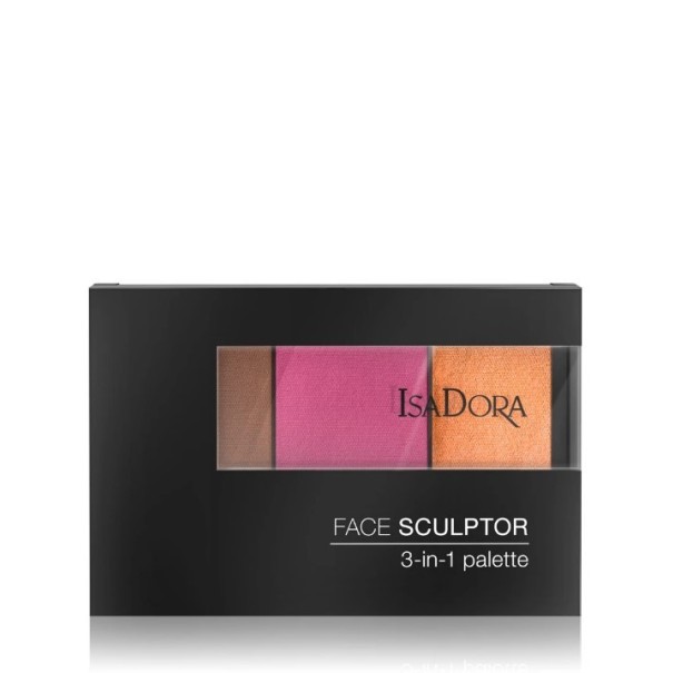 Palette ISADORA FACE SCULPTOR 3-IN-1 BRONZE PLUM 65 - ISADORA