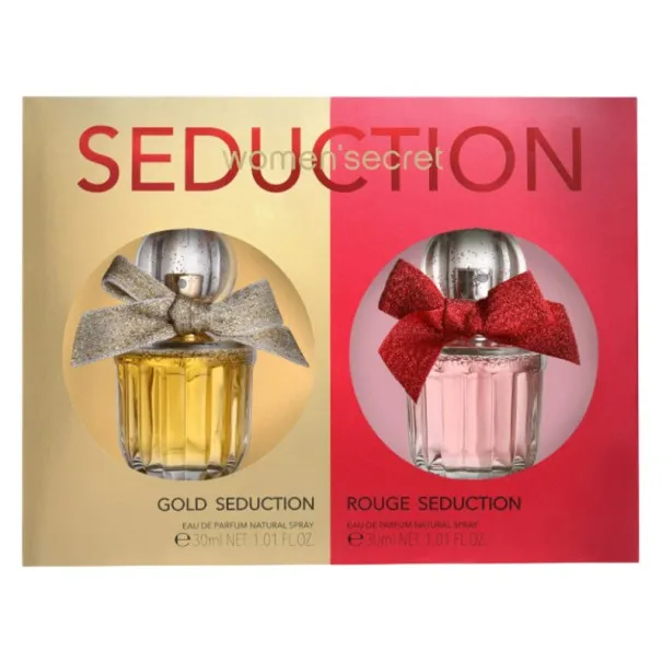 Eau de Parfum Femme WOMEN SECRET  ROUGE EDP 30ML + GOLD EDP 30ML - WOMEN SECRET