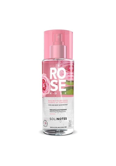 brume Solinotes paris CORPS ET CHEVEUX ROSE 250ML - Solinotes paris