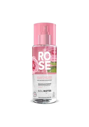 brume Solinotes paris CORPS ET CHEVEUX ROSE 250ML - Solinotes paris