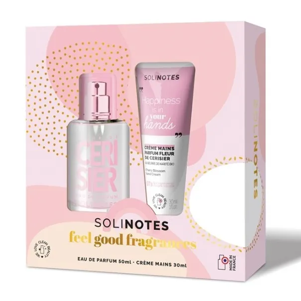 COFFRET EAU DE PARFUM FEMME Solinotes paris  FLEUR DE CERISIER 50ML - Solinotes paris
