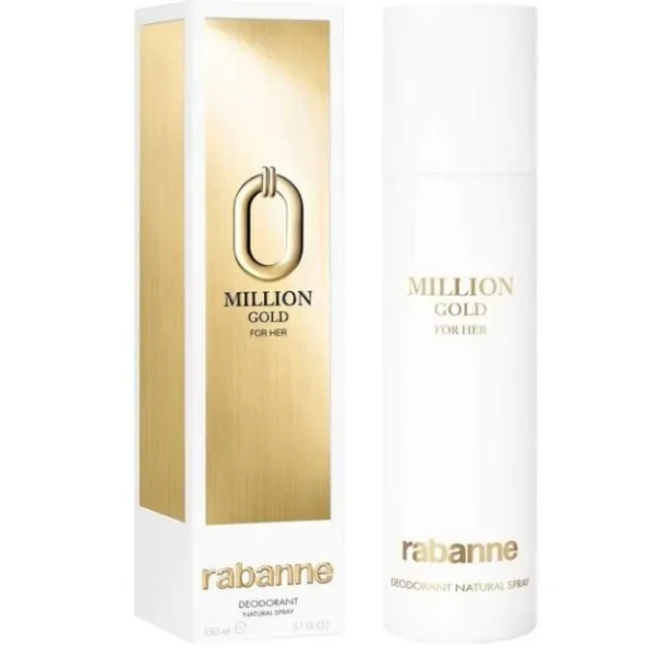 Déodorant Femme PACO RABANNE  MILLION GOLD FOR HER DEODORANT - PACO RABANNE