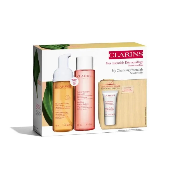 Coffret maquillage CLARINS CLEANSING SENSITIVE - CLARINS Coffret maquillage CLARINS CLEANSING SENSITIVE - CLARINS