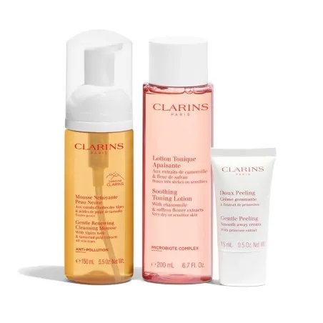 Coffret maquillage CLARINS  CLEANSING SENSITIVE - CLARINS