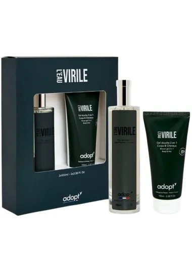 Coffret Eau De Parfum Homme adopt  L'EAU VIRILE - adopt