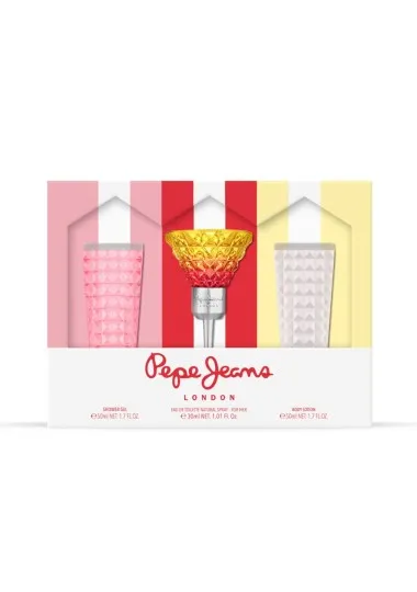Coffret Eau de Toilette Femme Pepe Jeans  COKTAIL FOR HER 30ML - Pepe Jeans