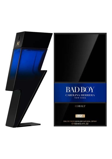 Eau de Parfum Homme CAROLINA HERRERA  BAD BOY COBALT ELIXIR - CAROLINA HERRERA