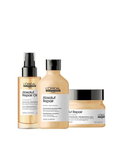 Coffret Soins Femme L'Oréal  PROFESSIONNEL ABSOLUT REPAIR PACK - L'Oréal