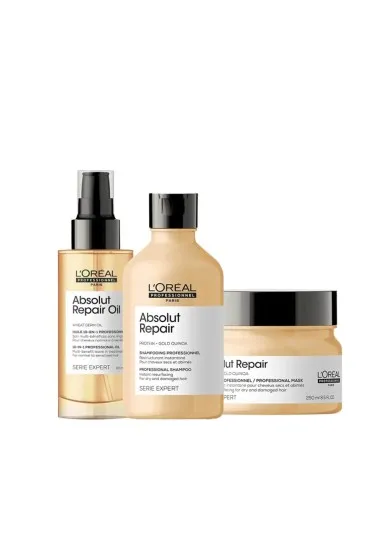Coffret Soins Femme L'Oréal  PROFESSIONNEL ABSOLUT REPAIR PACK - L'Oréal