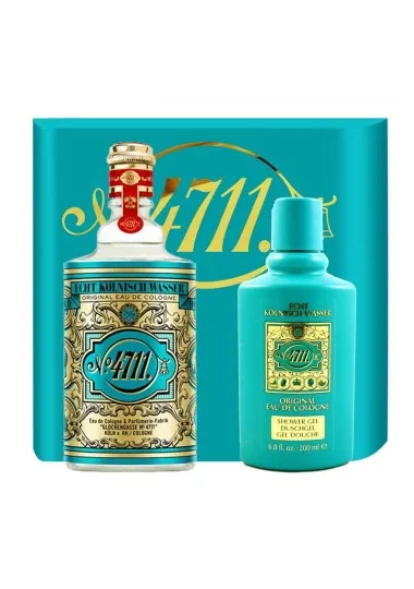 Coffret 4711 EAU DE COLOGNE FLACON 200ML + GEL DOUCHE 200ML - 4711