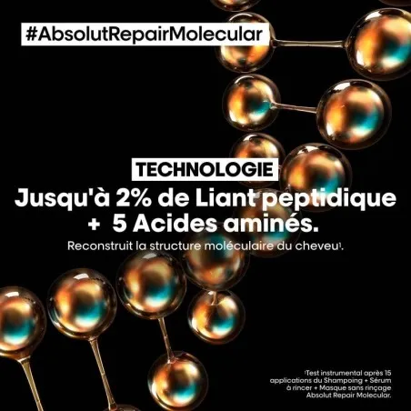 Shampooing L'Oréal  ABSOLUT MOLECULAR REPAIR - L'Oréal
