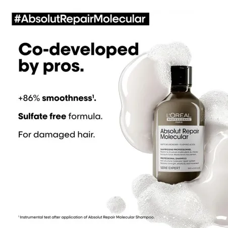 Shampooing L'Oréal  ABSOLUT MOLECULAR REPAIR - L'Oréal