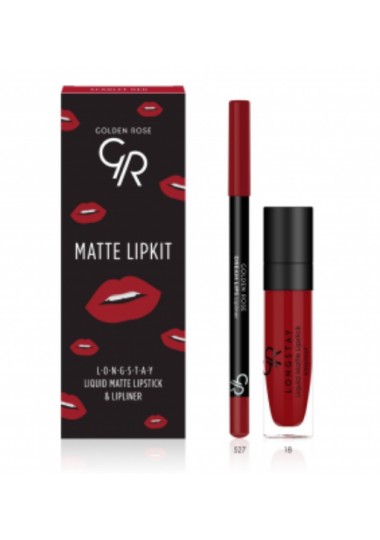 SET SCARLET RED - Golden Rose