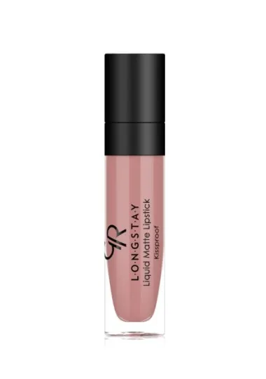 Rouge à Lèvres Liquide Mat Golden Longstay - Golden Rose