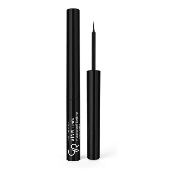 Eyeliner Golden Rose  VINYL WATERPROOF EYELINER GLOSSY BLACK - Golden Rose