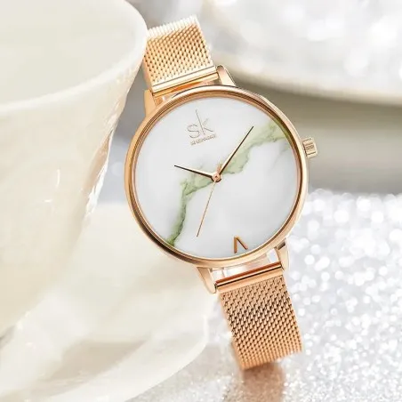 Coffret Montre Femme sk shengke 11K0039L12SK - sk shengke