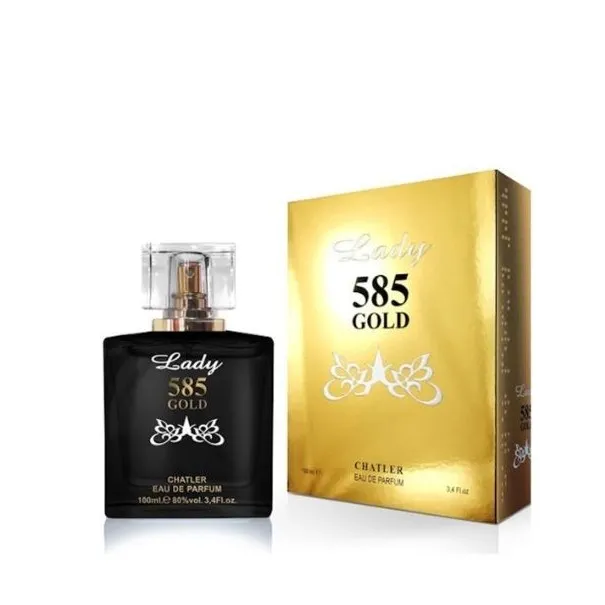 Chatler Eau De Parfum 585 Lady Gold - Chatler Eau De Parfum 585 Lady Gold -