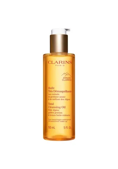 Huile démaquillant CLARINS  TOTALE MAQUILLAGE LONGUE TENUE 150 ML - CLARINS