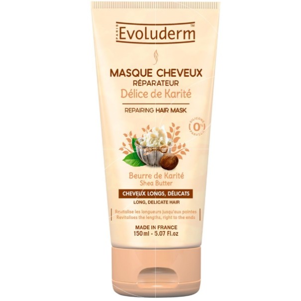 Masque Cheveux Réparateur Délice de Karité - evoluderm