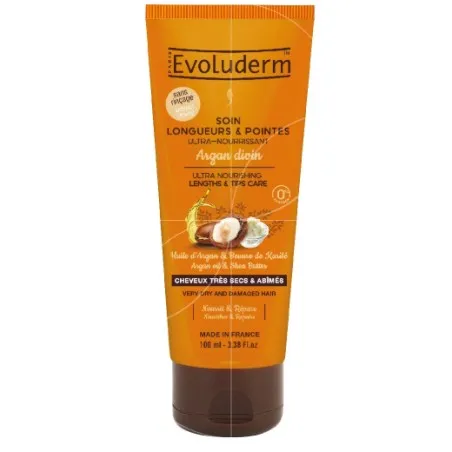 EVOLUDERM SOIN LONGUEURS ET POINTES ULTRA-NOURRISSANT ARGAN - EVOLUDERM