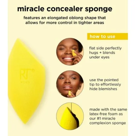 REAL TECHNIQUES  MIRACLE CONCEALER MEIKKISIENI - REAL TECHNIQUES