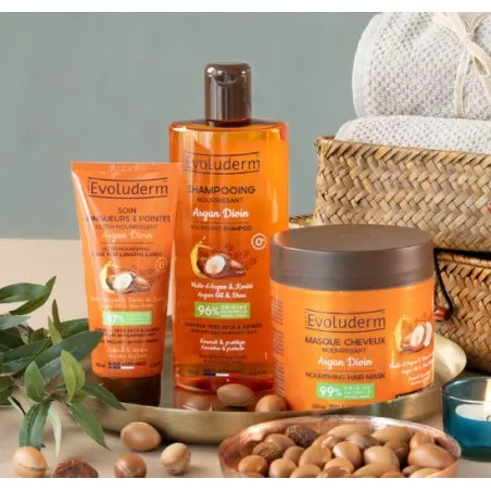 EVOLUDERM SOIN LONGUEURS ET POINTES ULTRA-NOURRISSANT ARGAN - EVOLUDERM