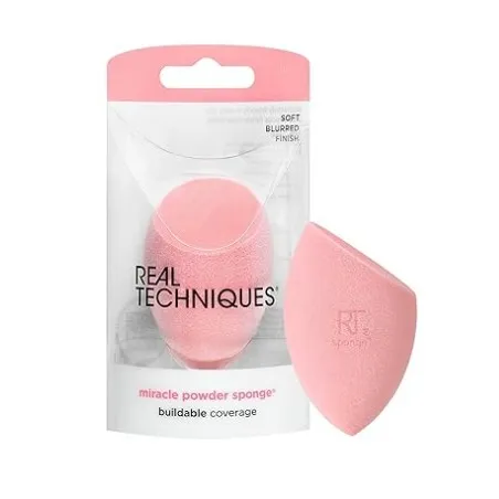 REAL TECHNIQUES  MIRACLE POWDER SPONGE - REAL TECHNIQUES