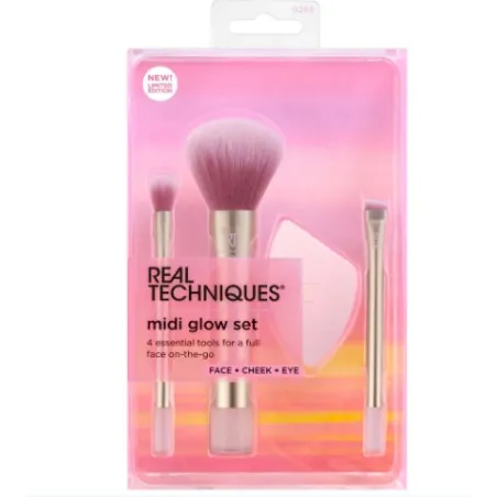 REAL TECHNIQUES  MIDI GLOW SET - REAL TECHNIQUES