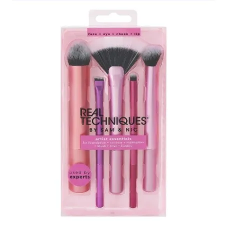 REAL TECHNIQUES Face Makeup Brush Set Multicolour - REAL TECHNIQUES