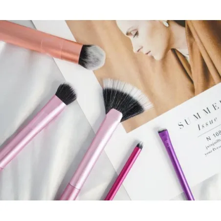 REAL TECHNIQUES Face Makeup Brush Set Multicolour - REAL TECHNIQUES