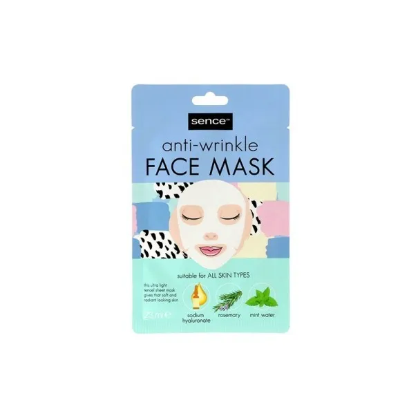 Masque visage Lissant Sence  VISAGE ANTI-RIDES TOUS TYPES DE PEAUX 23 ML - SENCE