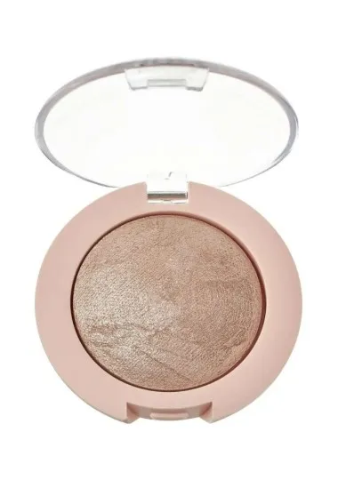 Nude Look Pearl Baked Eyeshadow - Golden Rose