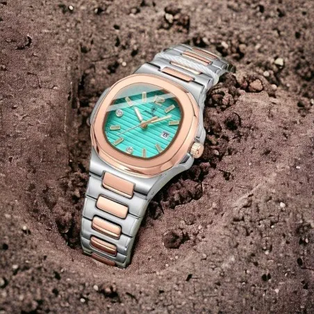 Montre Femme POEDAGAR  708 ROSE GREEN - POEDAGAR