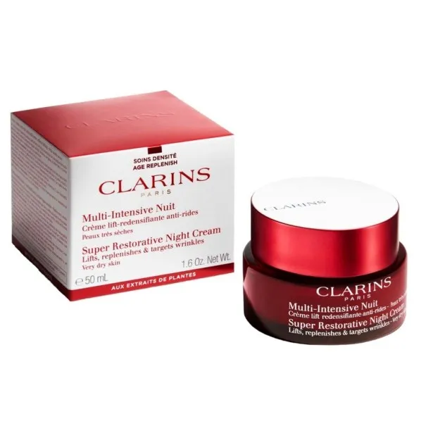 Creme de Nuit CLARINS  SUPER RÉPARATRICE - PEAUX TRÈS SÈCHES - CLARINS