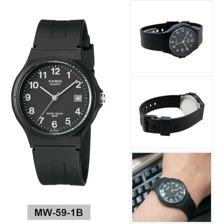 Montre Unisexe CASIO  C_MW-59-1BVDF - Casio
