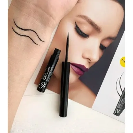 Eyeliner Golden Rose  VINYL WATERPROOF EYELINER GLOSSY BLACK - Golden Rose